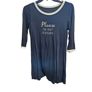 Kate Spade New York Please Do‎ Not Disturb Sleep Shirt Nightgown M